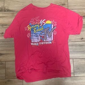 Pink MTV Tee